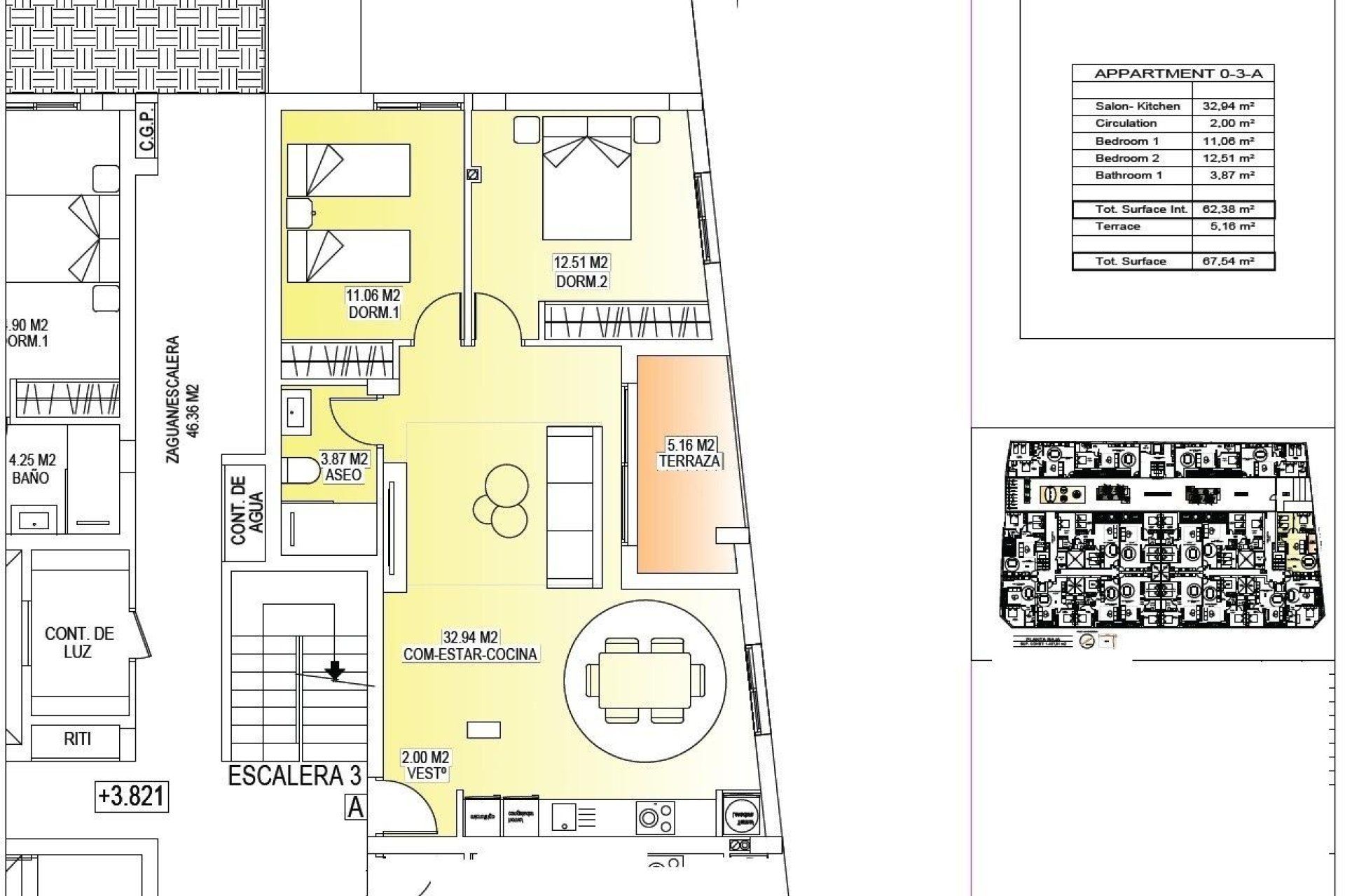 Nueva construcción  - Apartamento - San Miguel de Salinas - Pueblo