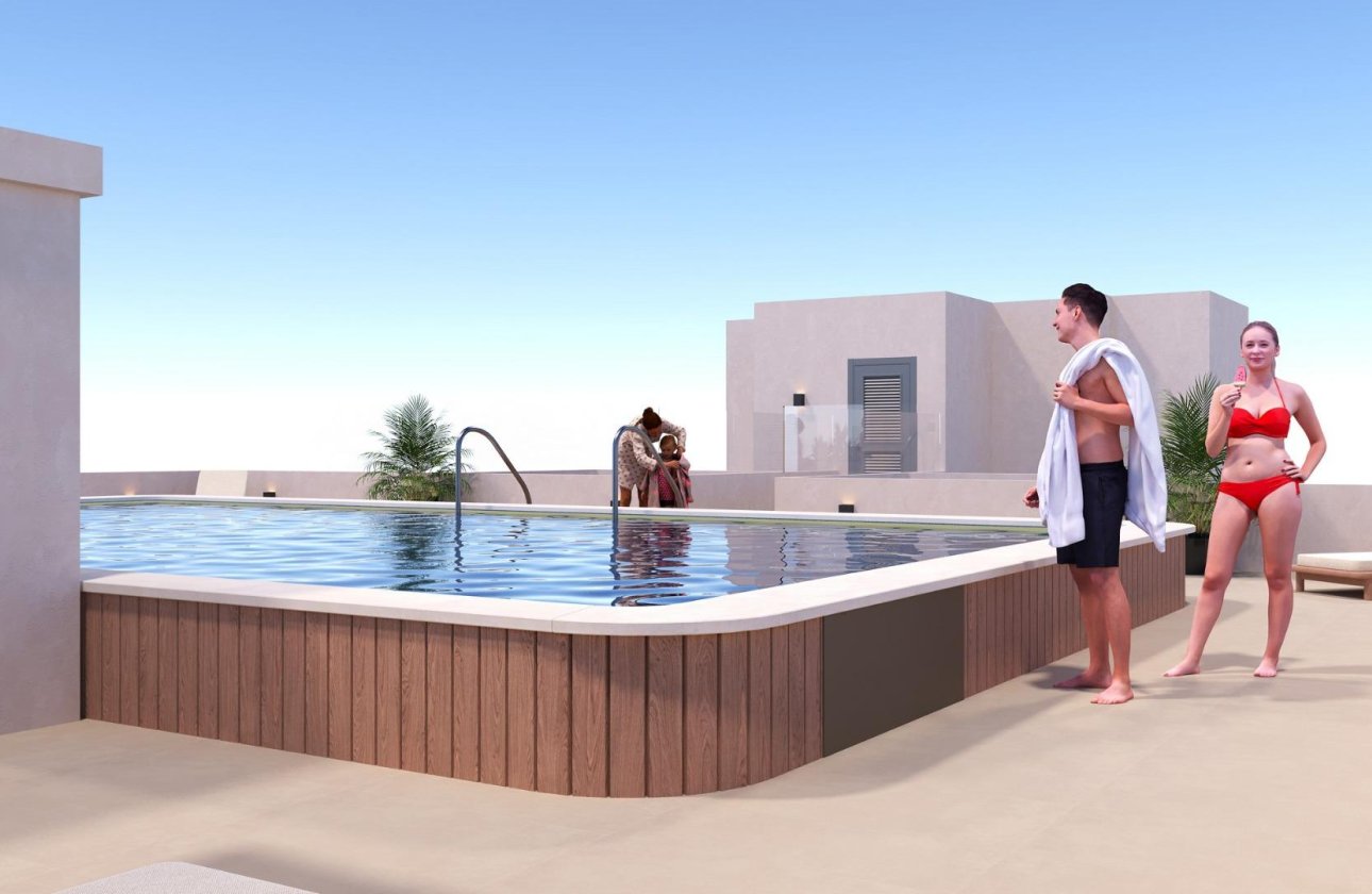 Nueva construcción  - Apartamento - San Miguel de Salinas - Pueblo