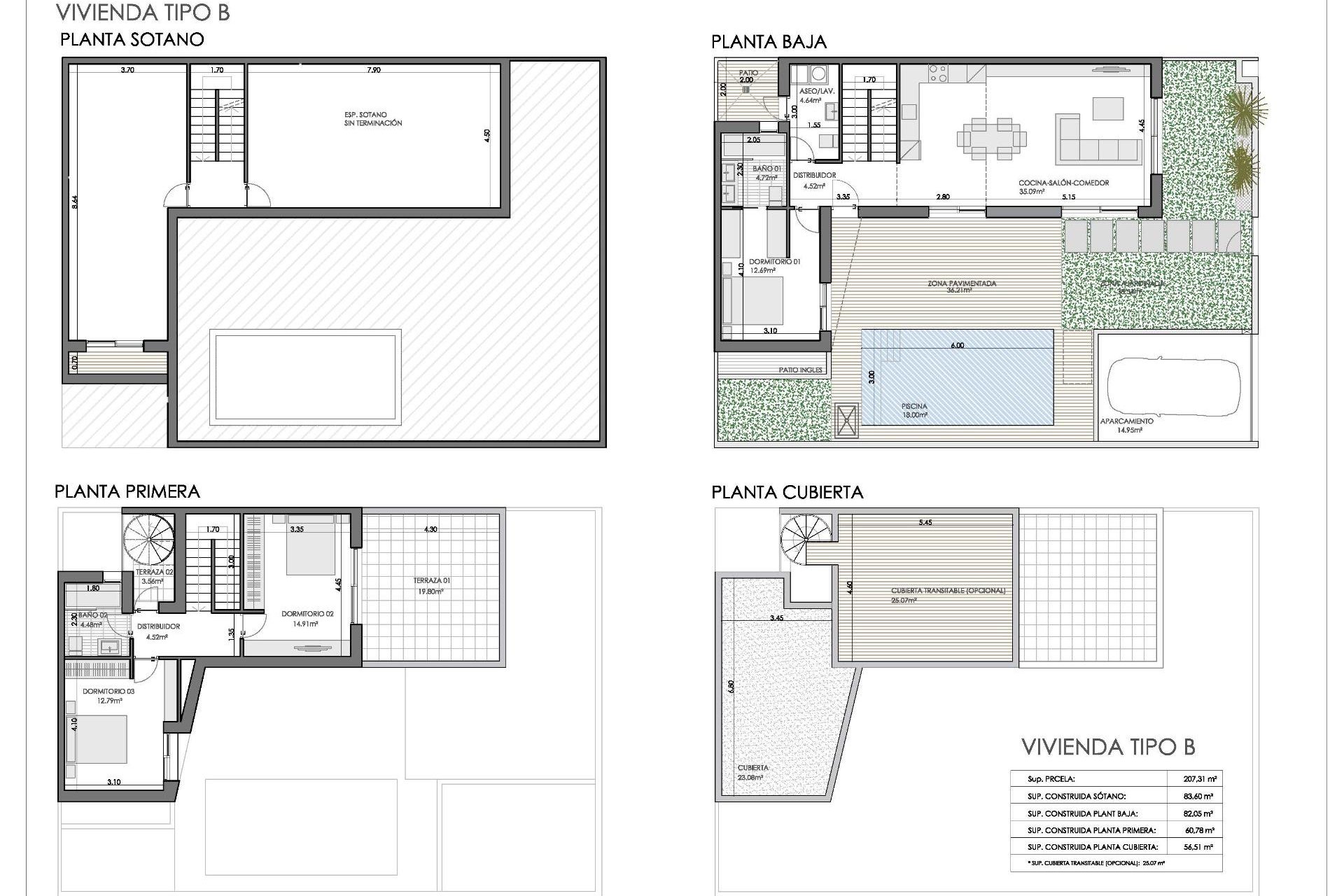 Nueva construcción  - Bloque De Cuatro - Bigastro - Loma Alta