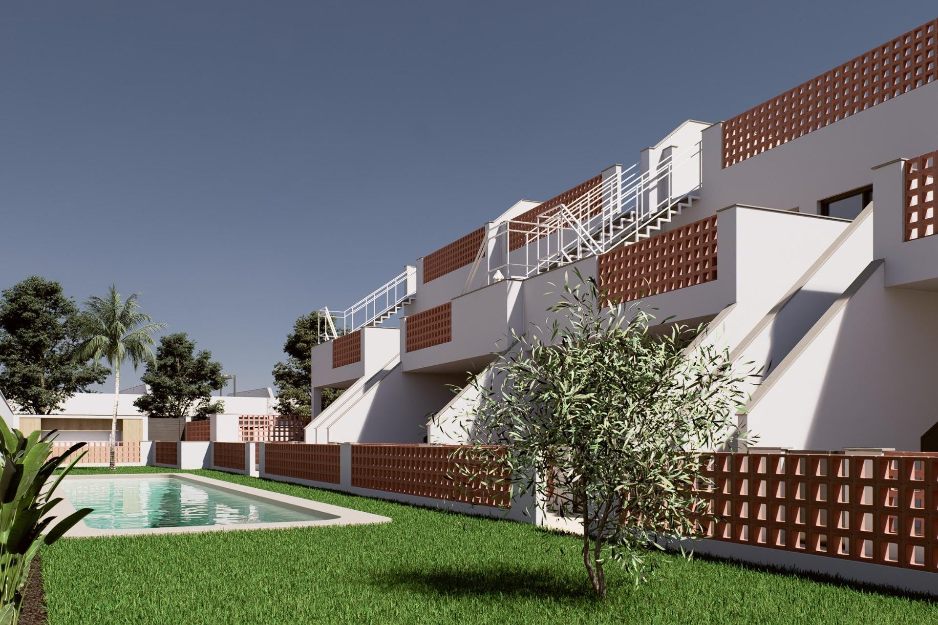 Nueva construcción  - Bungalow - Pilar de la Horadada - Parque del Mediterraneo