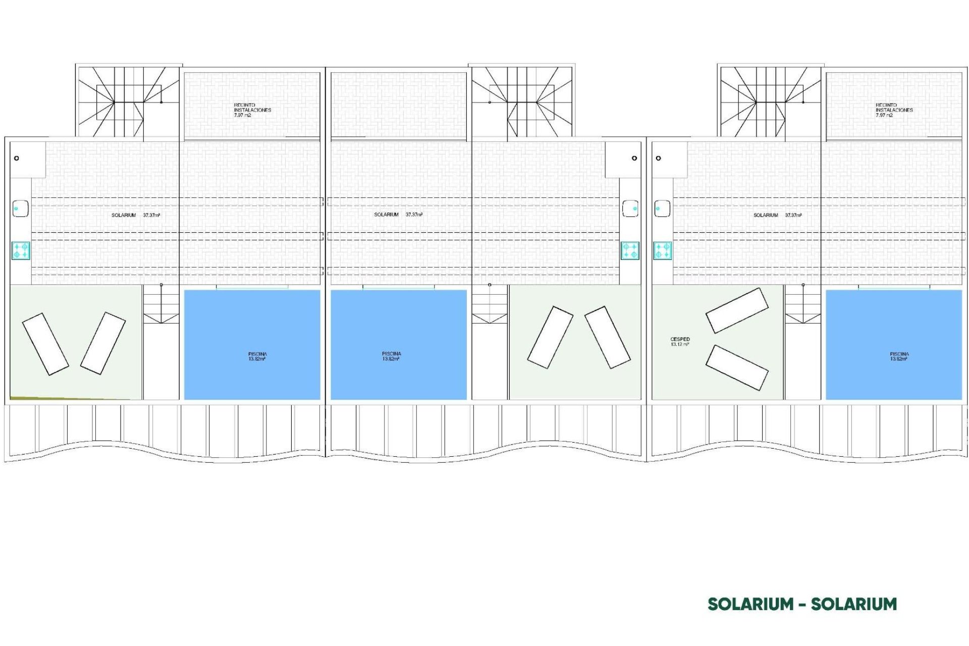 Nueva construcción  - Bungalow - Pilar de la Horadada - parques de Andromeda
