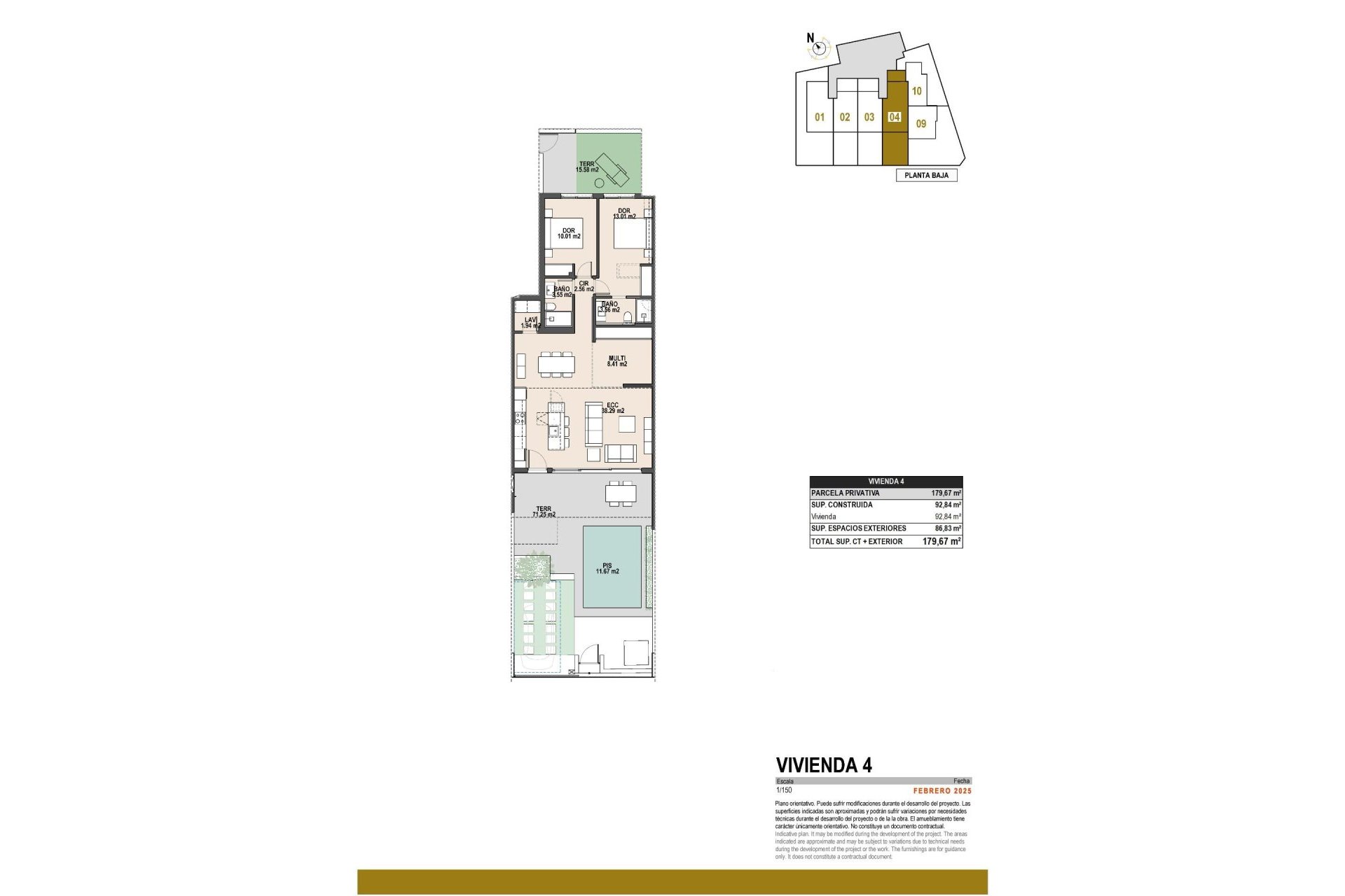 Nueva construcción  - Bungalow - Pilar de la Horadada - parques de Andromeda