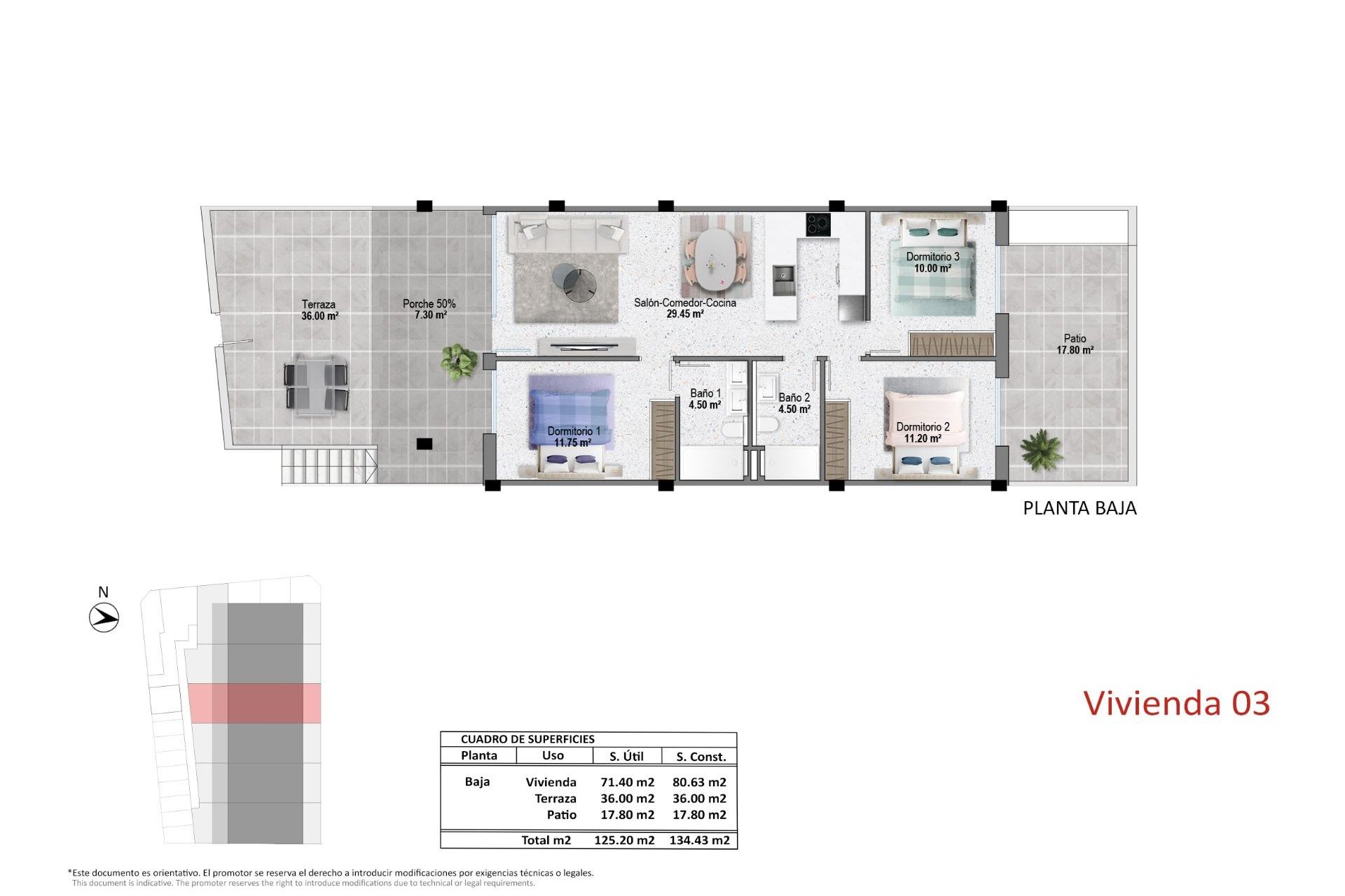 Nueva construcción  - Bungalow - Pilar de la Horadada - pueblo