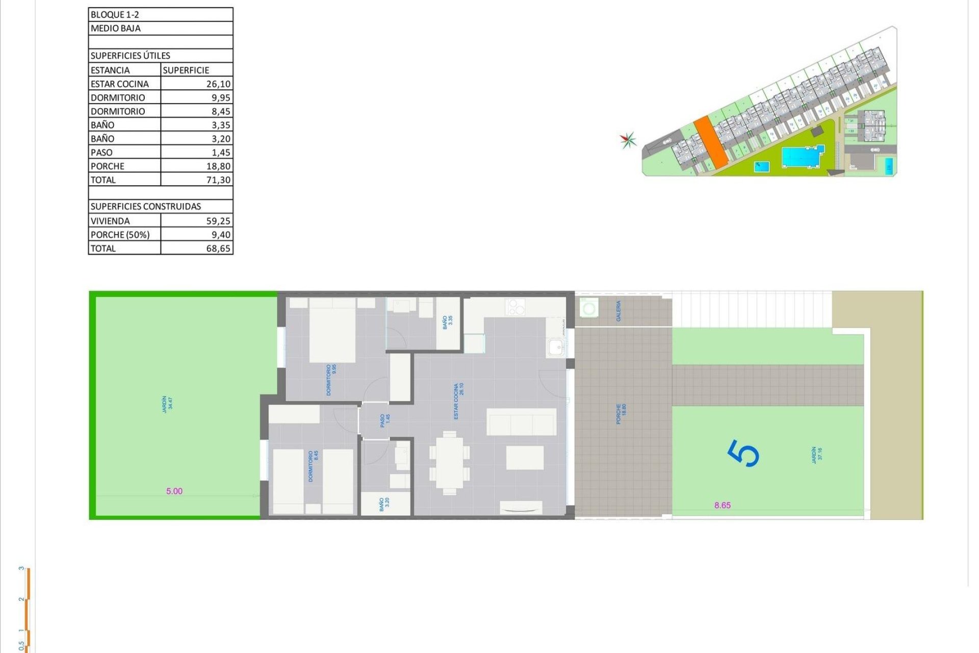 Nueva construcción  - Bungalow - Pilar de la Horadada - pueblo