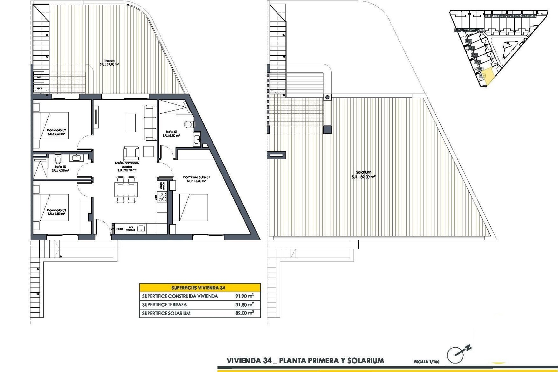 Nueva construcción  - Bungalow - San Fulgencio - Pueblo