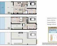 Nueva construcción  - Bungalow - San Javier - pueblo