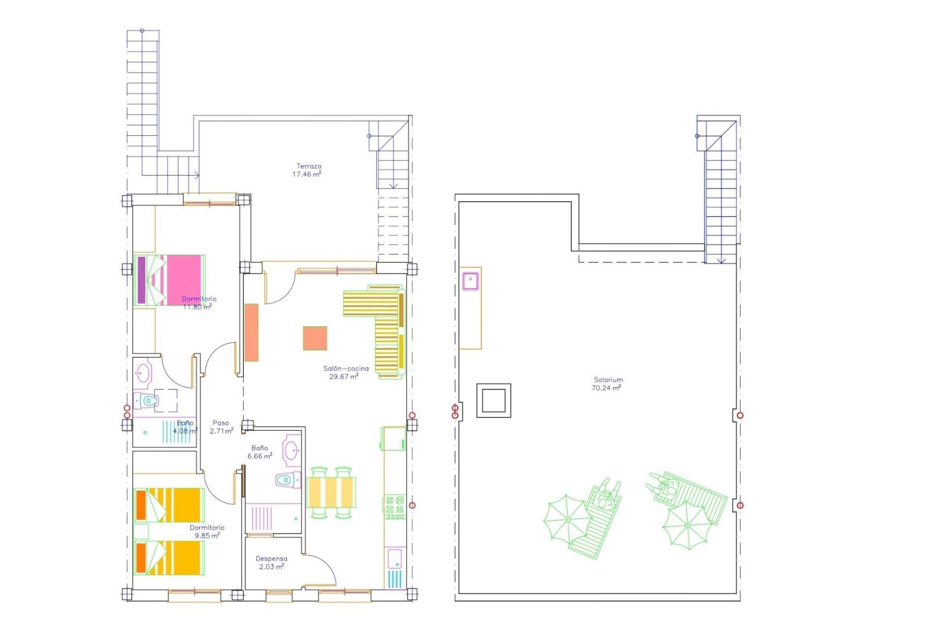 Nueva construcción  - Bungalow - San Javier - pueblo