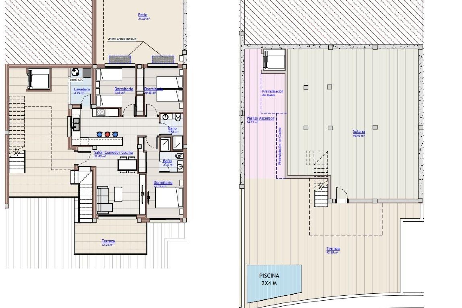 Nueva construcción  - Bungalow - San Miguel de Salinas - VistaBella Golf