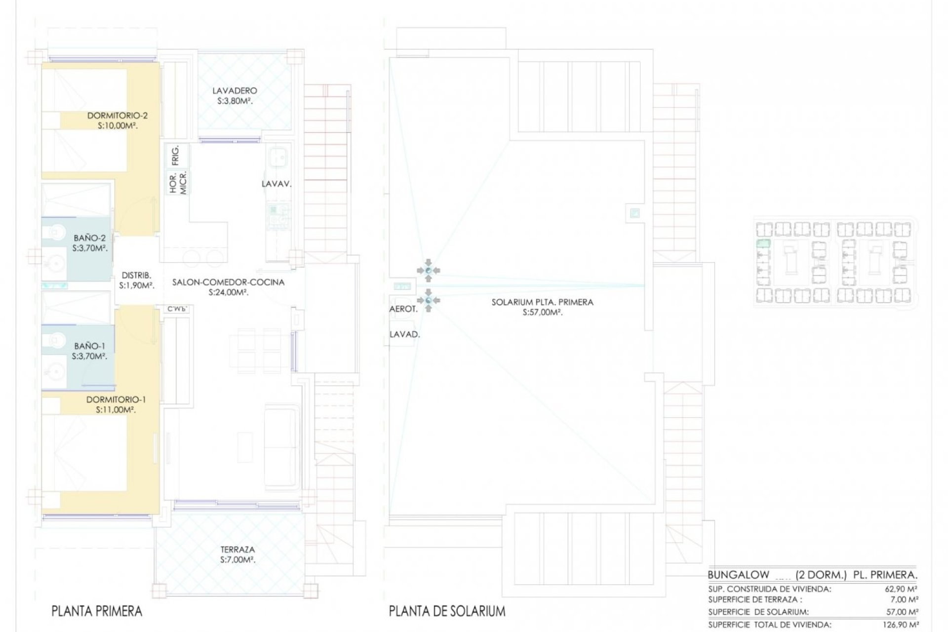 Nueva construcción  - Bungalow - Torrevieja - Los Balcones