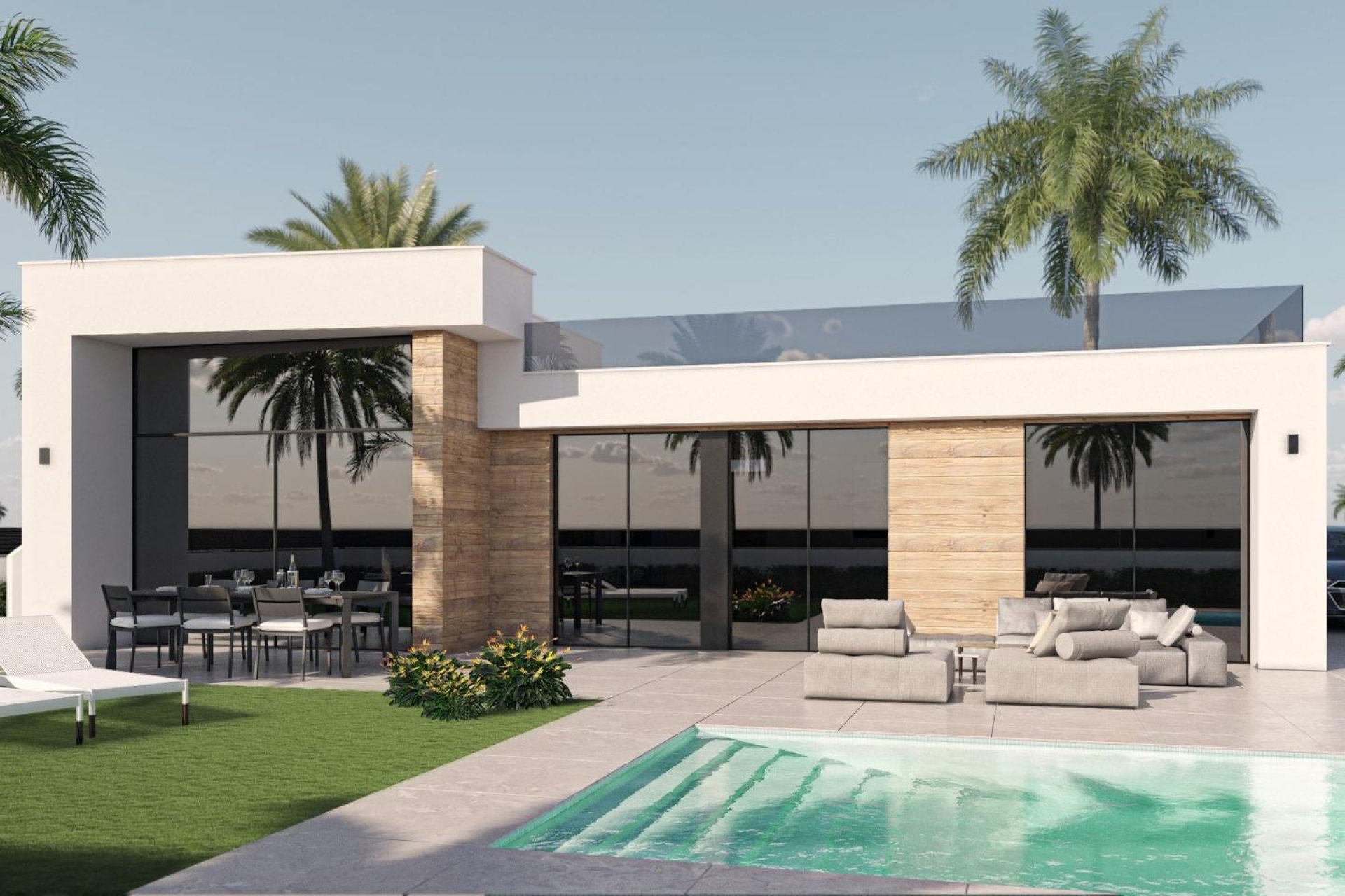 Nueva construcción  - Chalet Independiente - Alhama De Murcia - Condado De Alhama