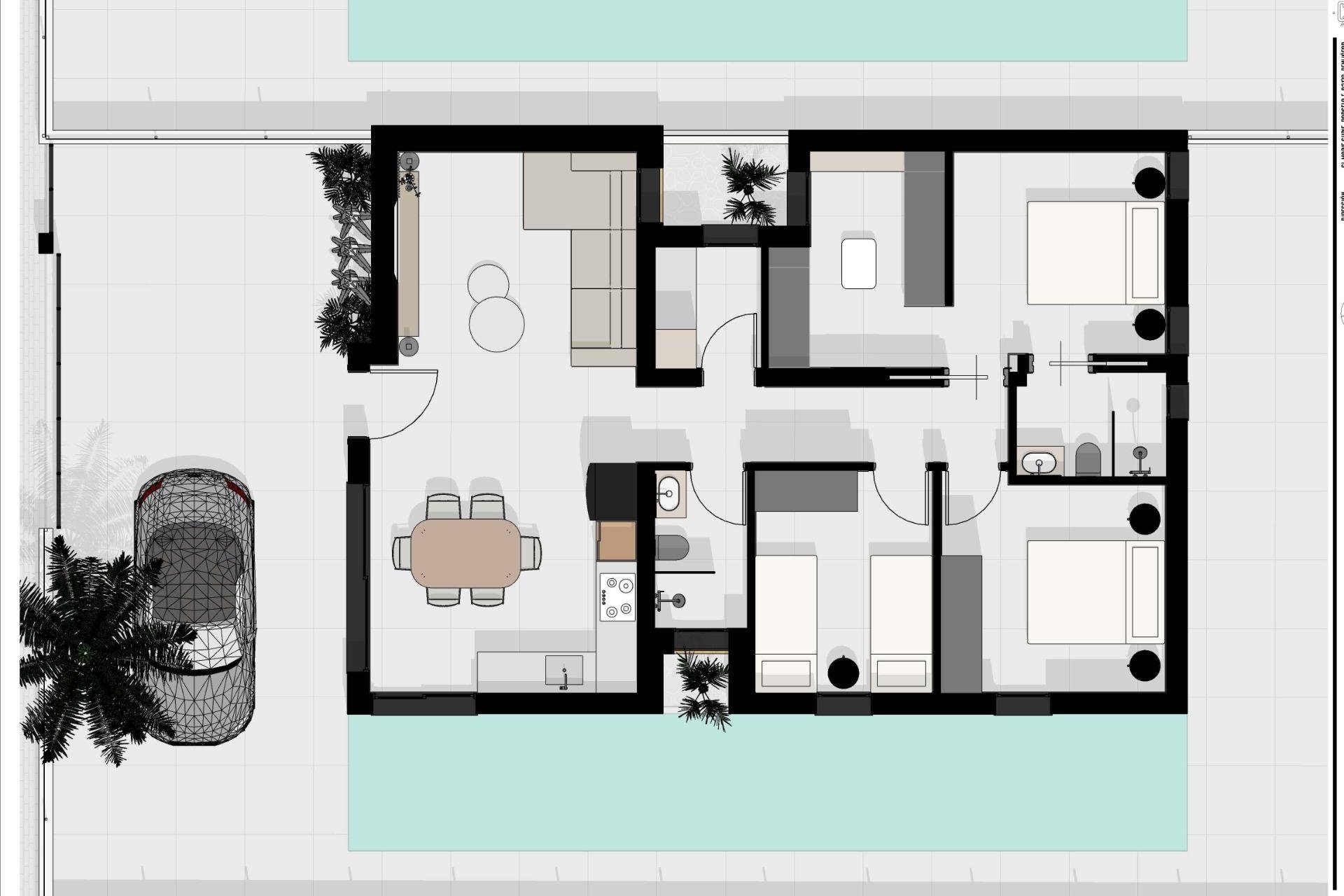 Nueva construcción  - Chalet Independiente - Benijofar - Urb. Monteazul