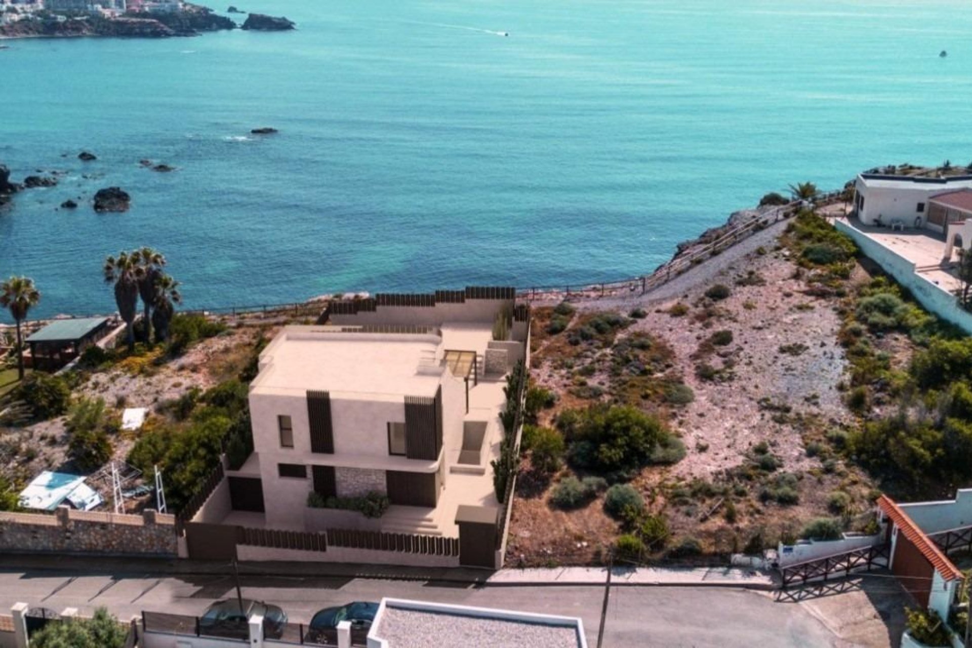 Nueva construcción  - Chalet Independiente - Cabo de Palos - Cala Flores