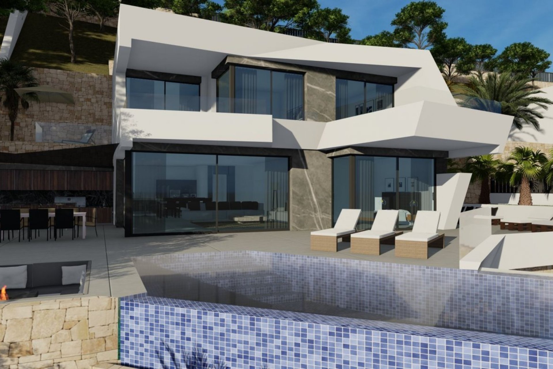 Nueva construcción  - Chalet Independiente - Calpe - Maryvilla