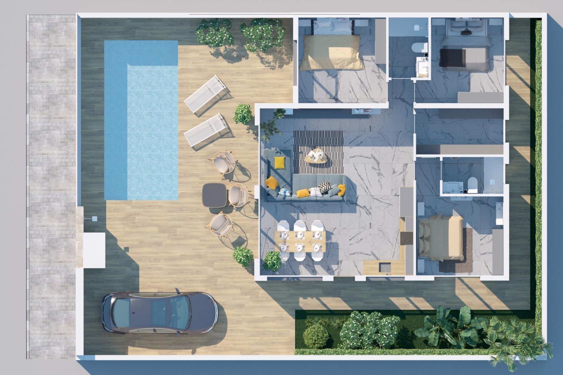 Nueva construcción  - Chalet Independiente - Ciudad Quesada