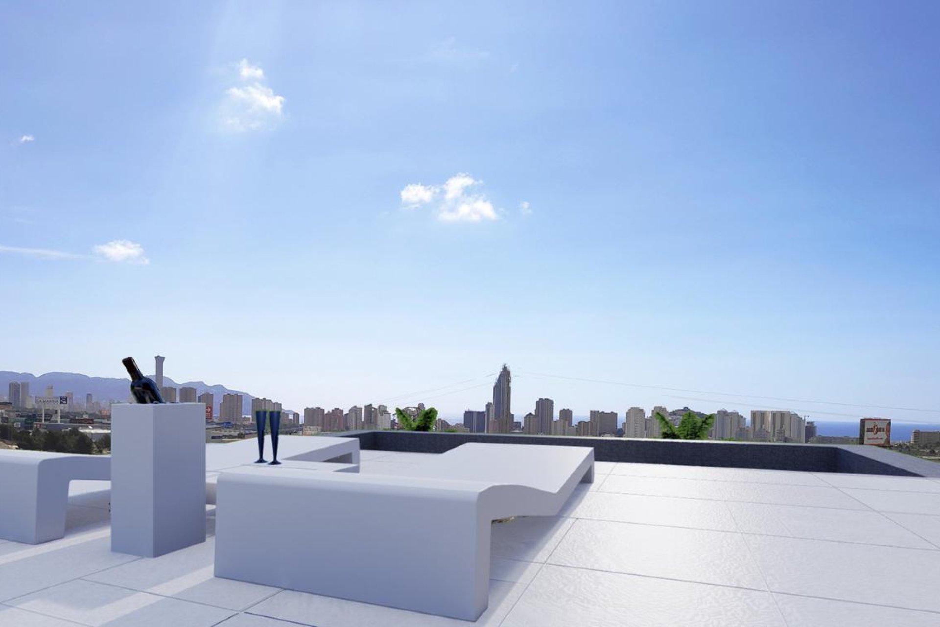 Nueva construcción  - Chalet Independiente - Finestrat - Campana Garden