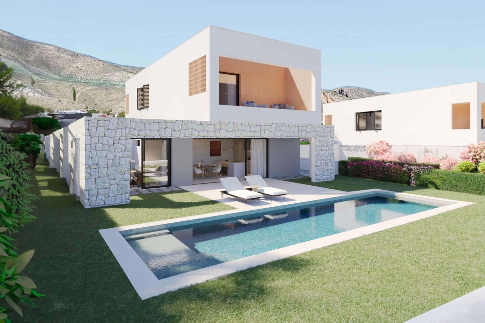 Nueva construcción  - Chalet Independiente - Finestrat - Campana Garden
