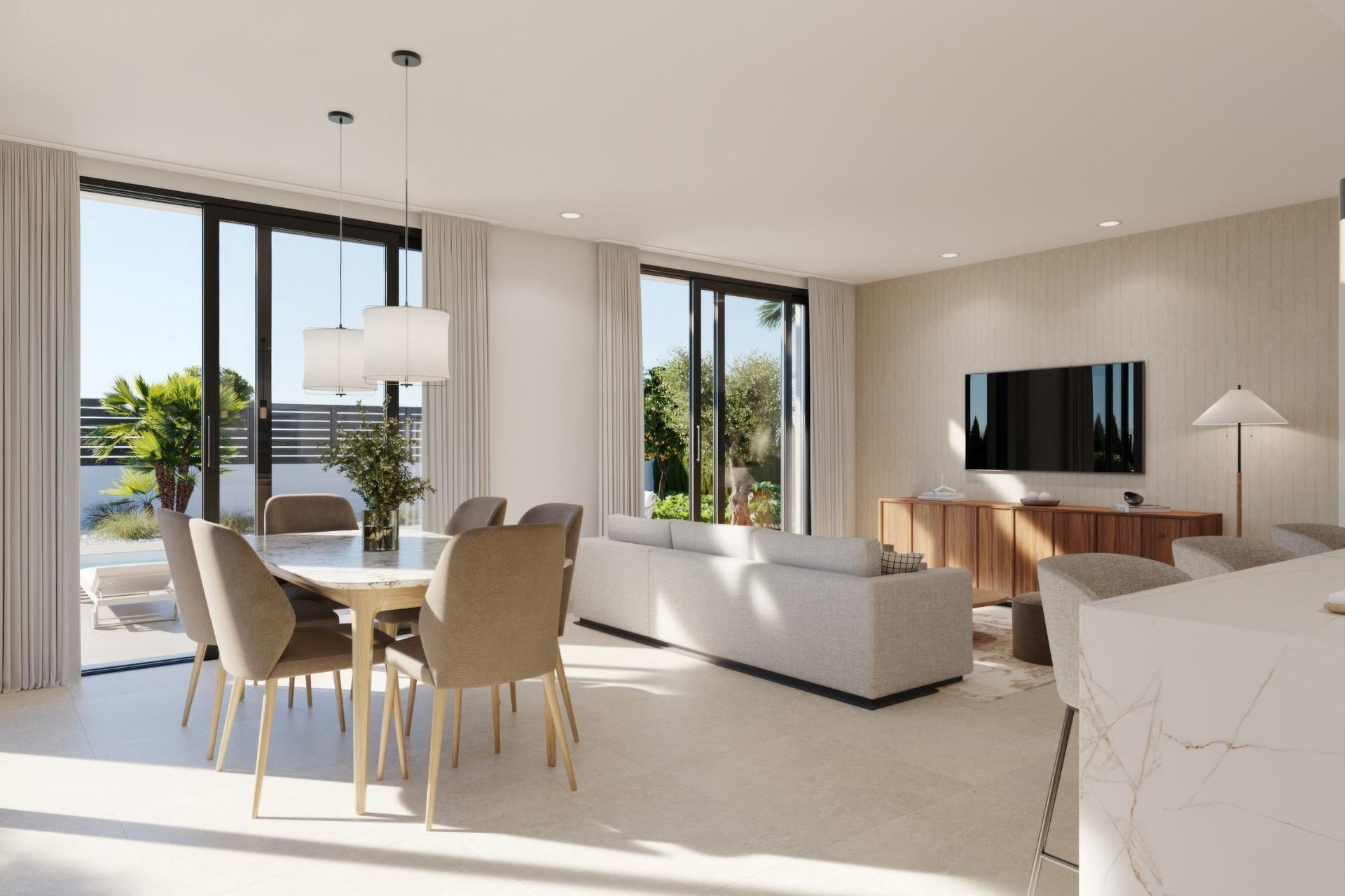 Nueva construcción  - Chalet Independiente - Fuente Álamo - Hacienda Del Álamo Golf