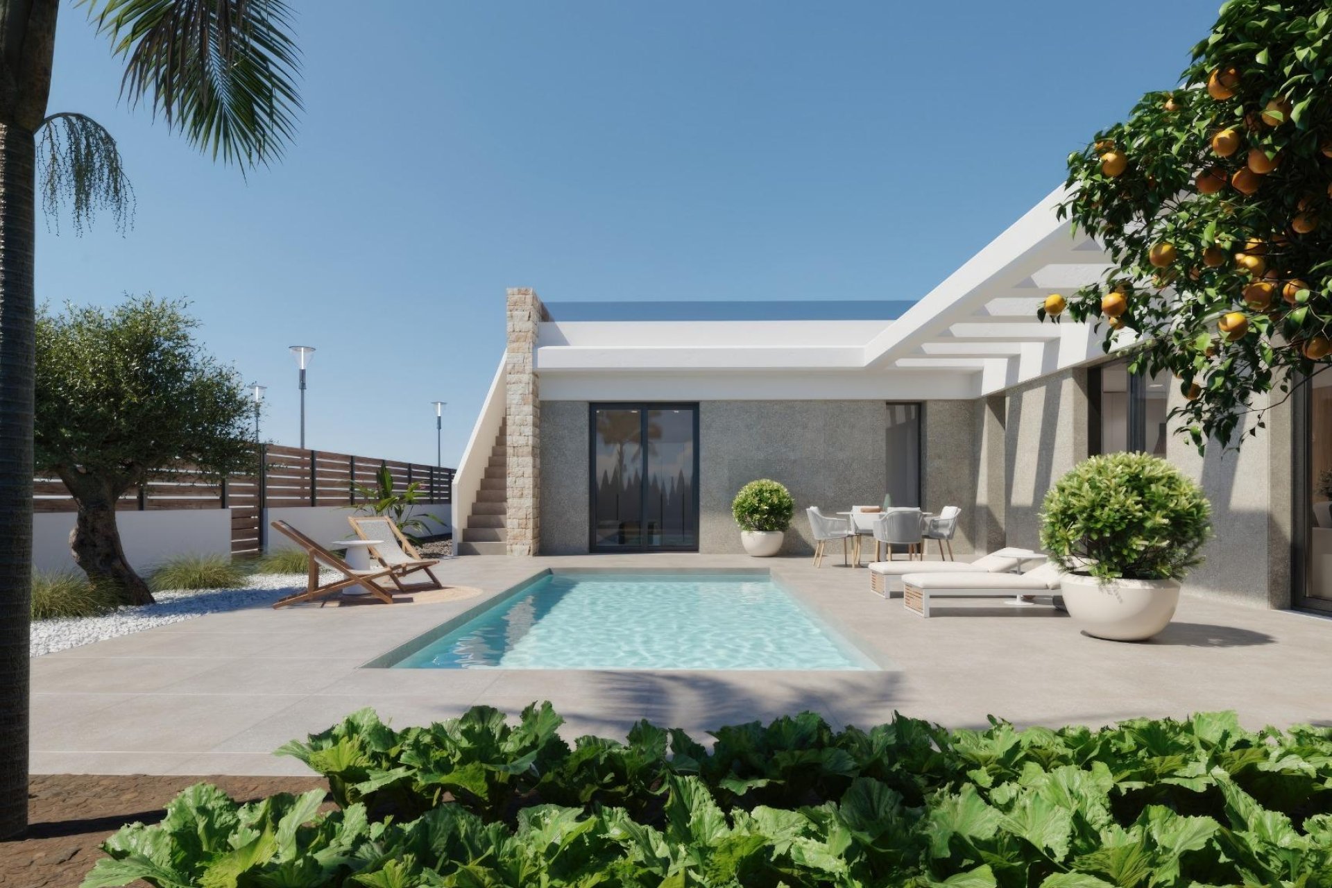 Nueva construcción  - Chalet Independiente - Fuente Álamo - Hacienda del Alamo
