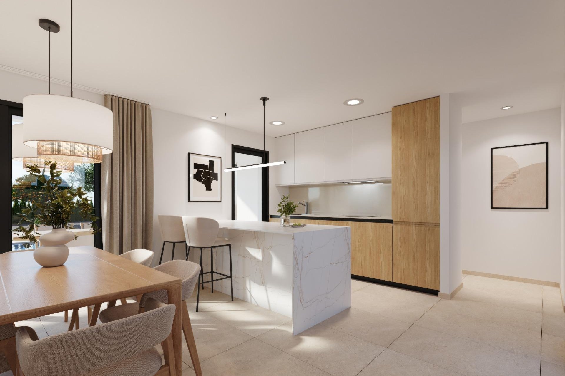 Nueva construcción  - Chalet Independiente - Fuente Álamo - Hacienda del Alamo