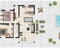 Nueva construcción  - Chalet Independiente - Hondón de las Nieves - La Canalosa