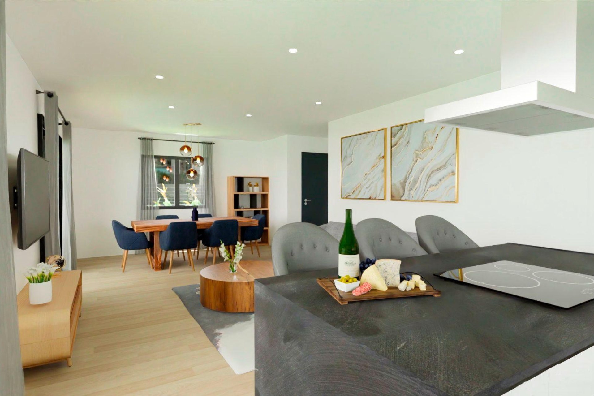 Nueva construcción  - Chalet Independiente - Hondón de las Nieves - Urbaniz La Montañosa