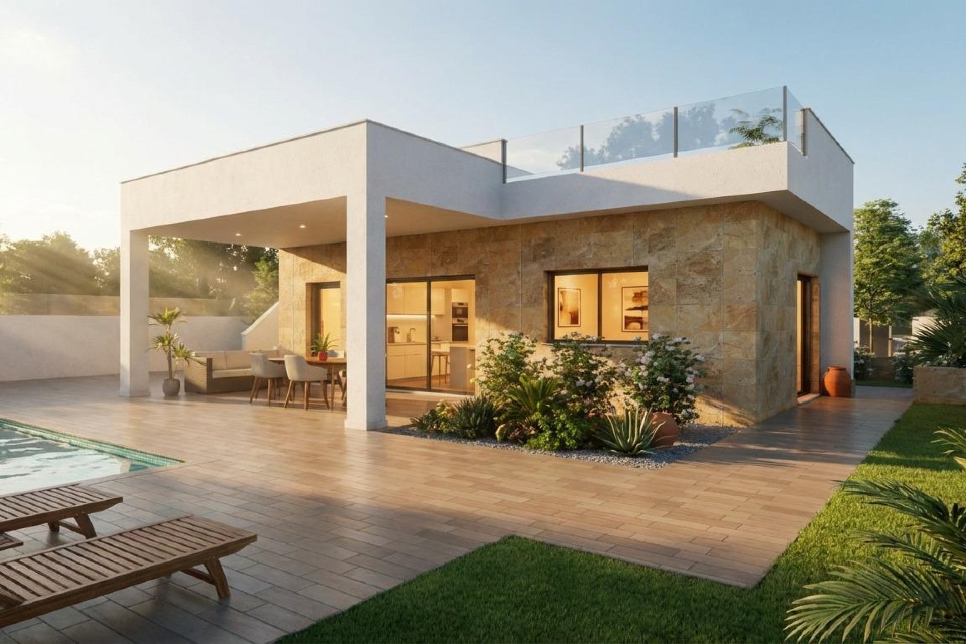 Nueva construcción  - Chalet Independiente - Jacarilla - Vistabella