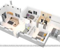 Nueva construcción  - Chalet Independiente - Los Alcazares - Serena Golf