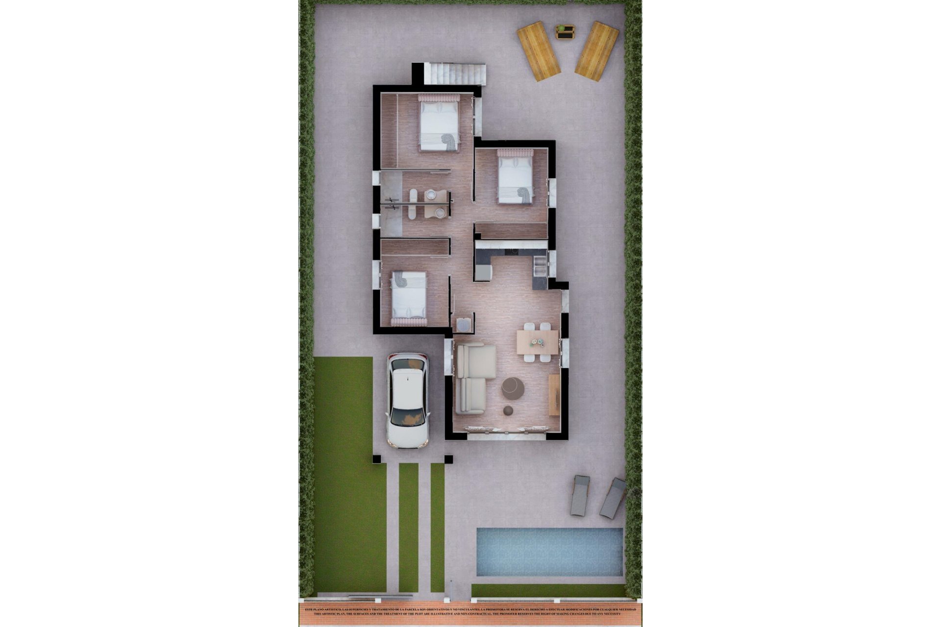 Nueva construcción  - Chalet Independiente - Los Alcazares - Serena Golf