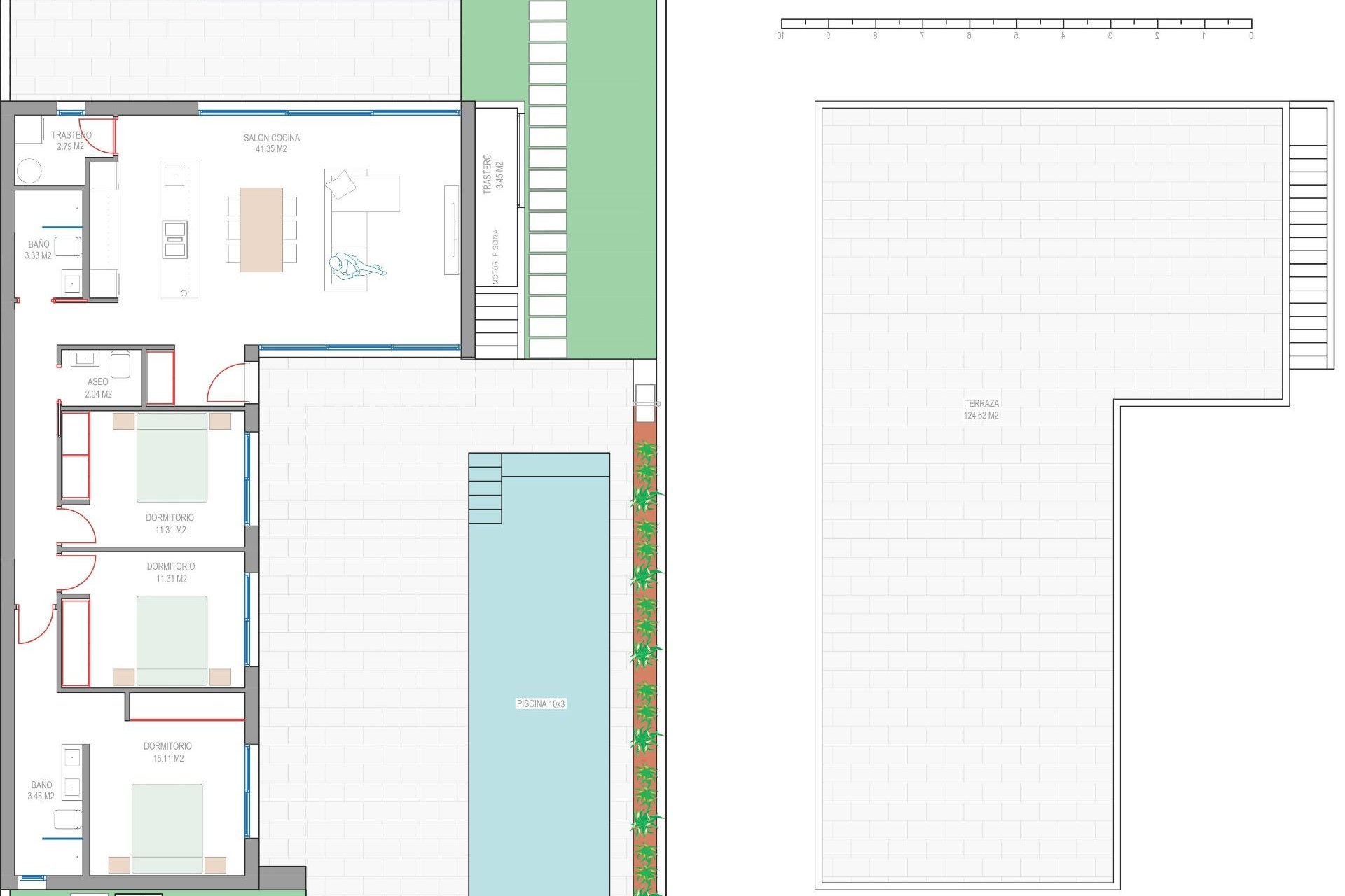 Nueva construcción  - Chalet Independiente - Los Alcazares - Serena Golf