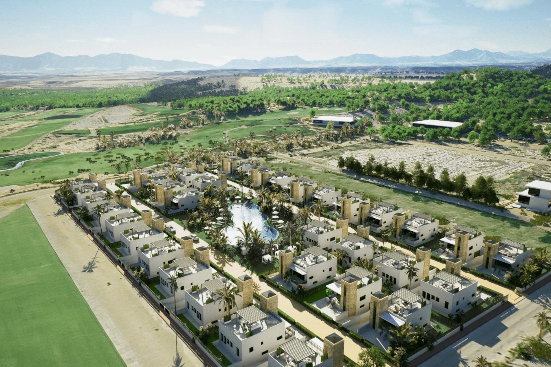 Nueva construcción  - Chalet Independiente - Mazarron - Camposol Golf