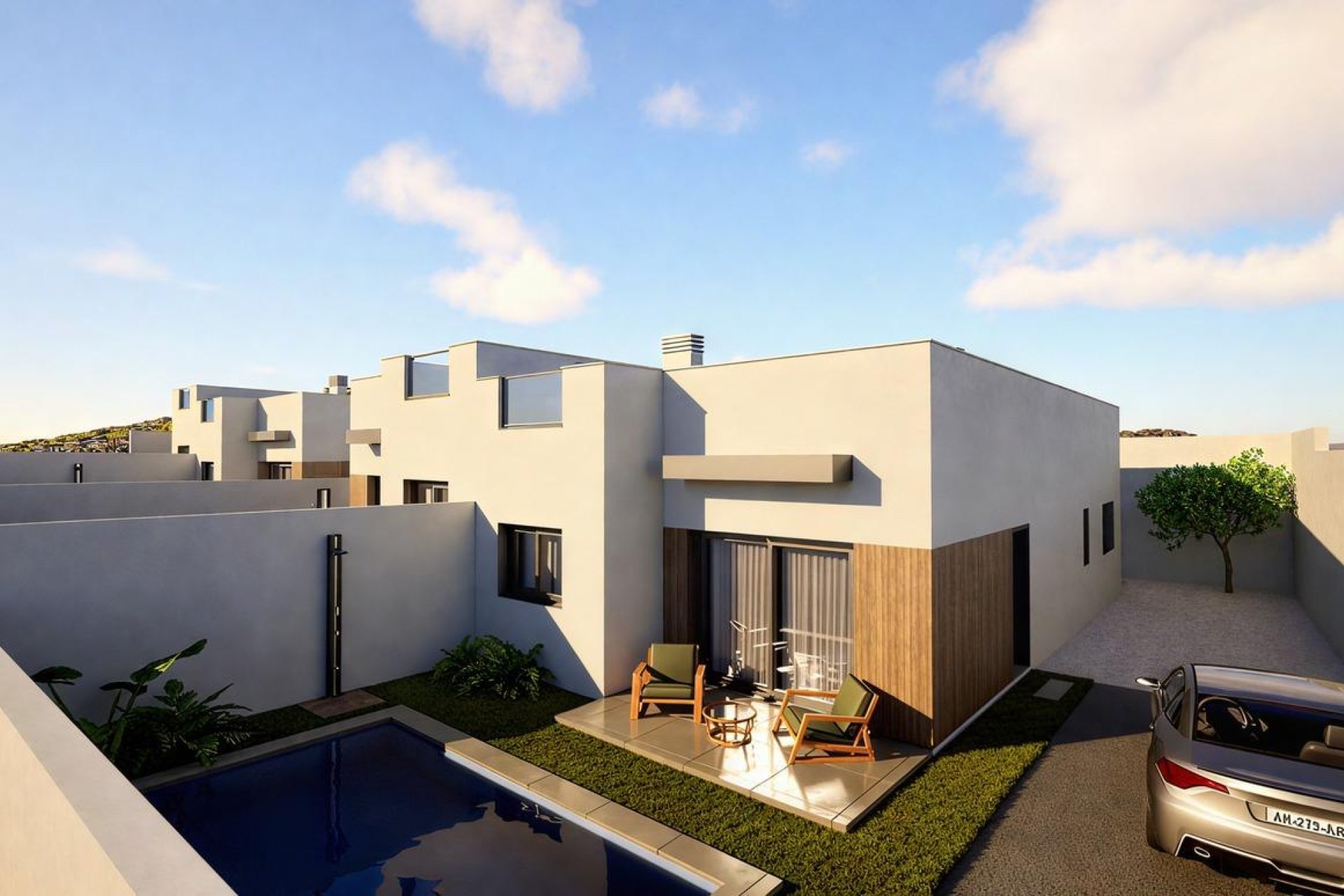 Nueva construcción  - Chalet Independiente - Mazarron - Country Club