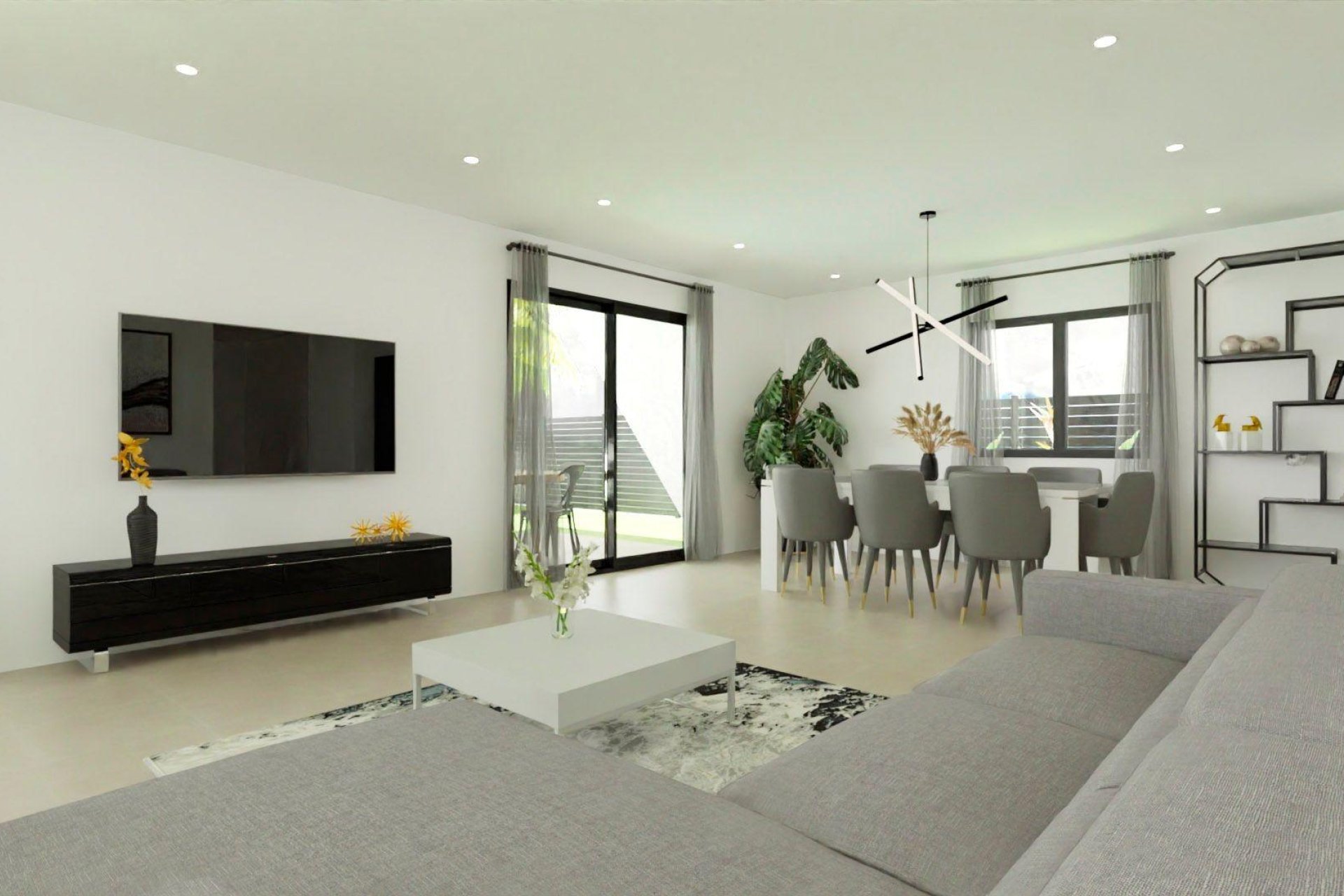 Nueva construcción  - Chalet Independiente - Monforte del Cid - La Capitana