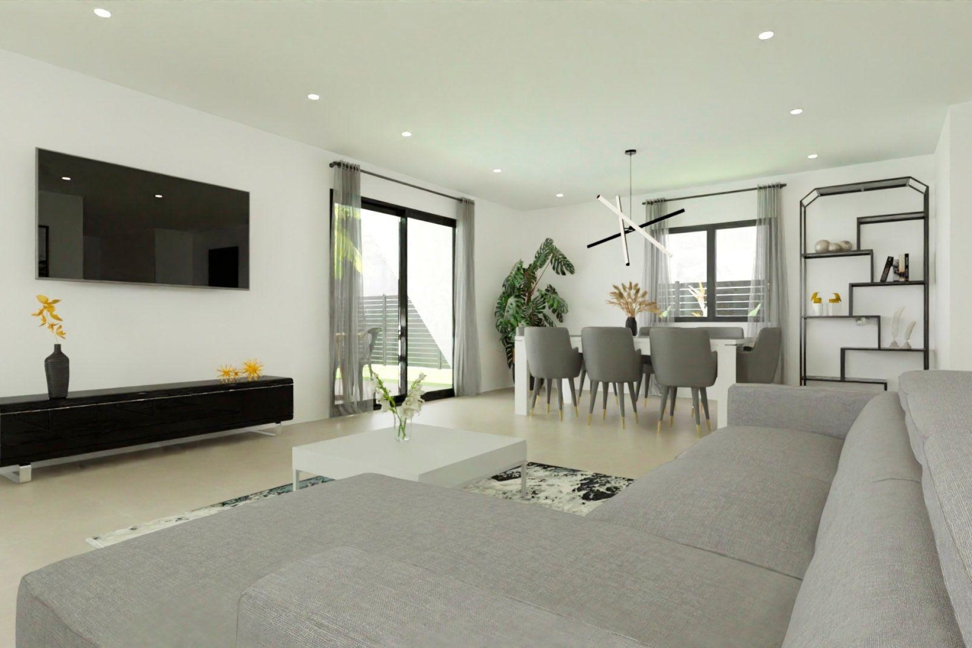 Nueva construcción  - Chalet Independiente - Monforte del Cid - La Capitana