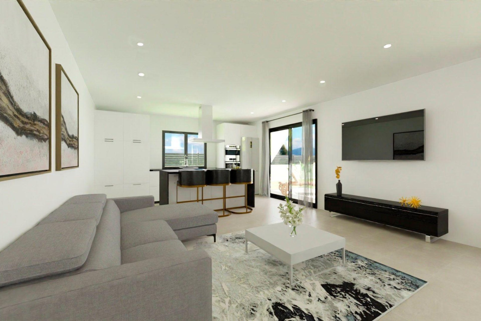 Nueva construcción  - Chalet Independiente - Monforte del Cid - La Capitana