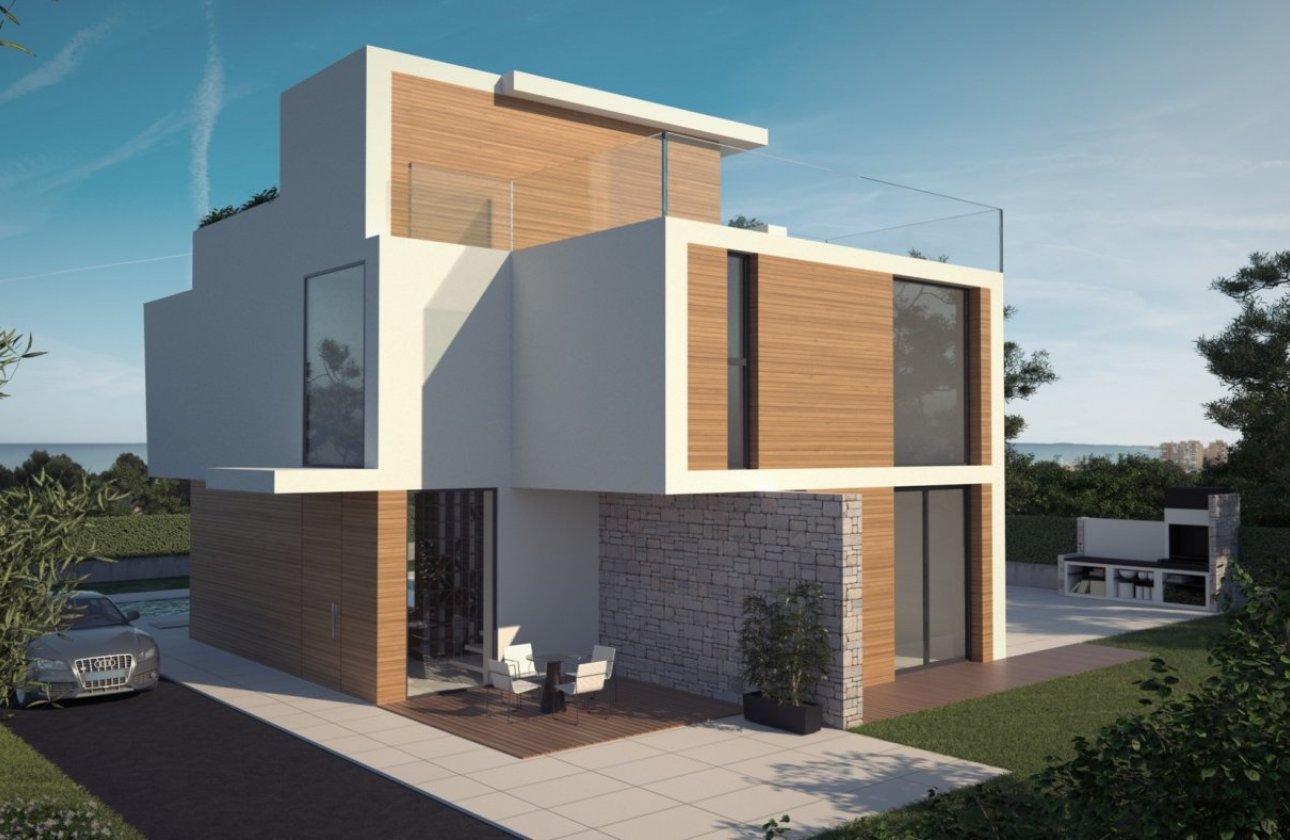 Nueva construcción  - Chalet Independiente - Orihuela Costa - Campoamor