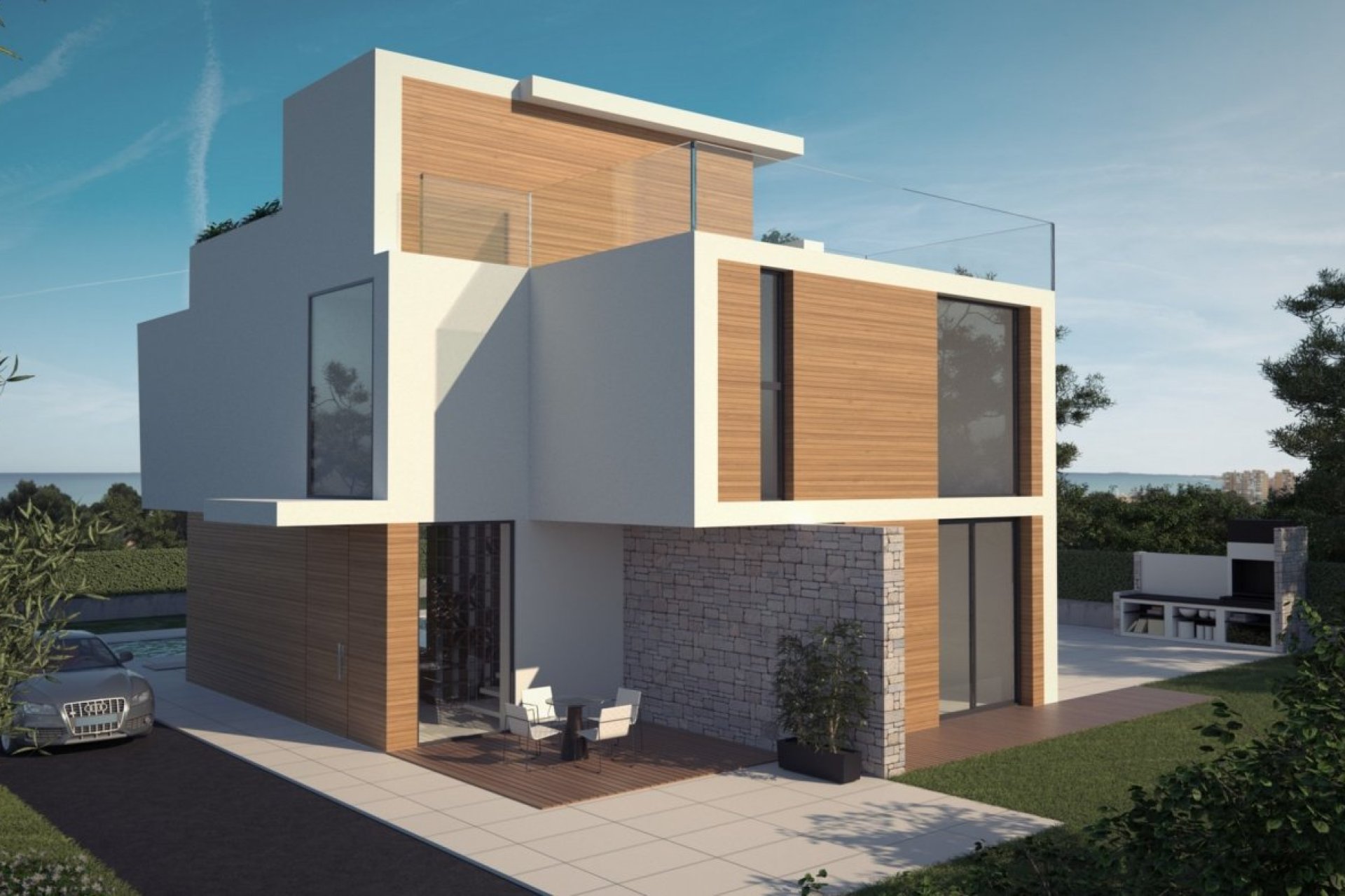 Nueva construcción  - Chalet Independiente - Orihuela Costa - Campoamor