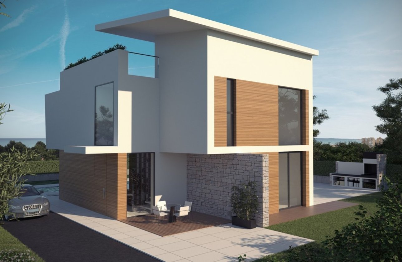 Nueva construcción  - Chalet Independiente - Orihuela Costa - Campoamor
