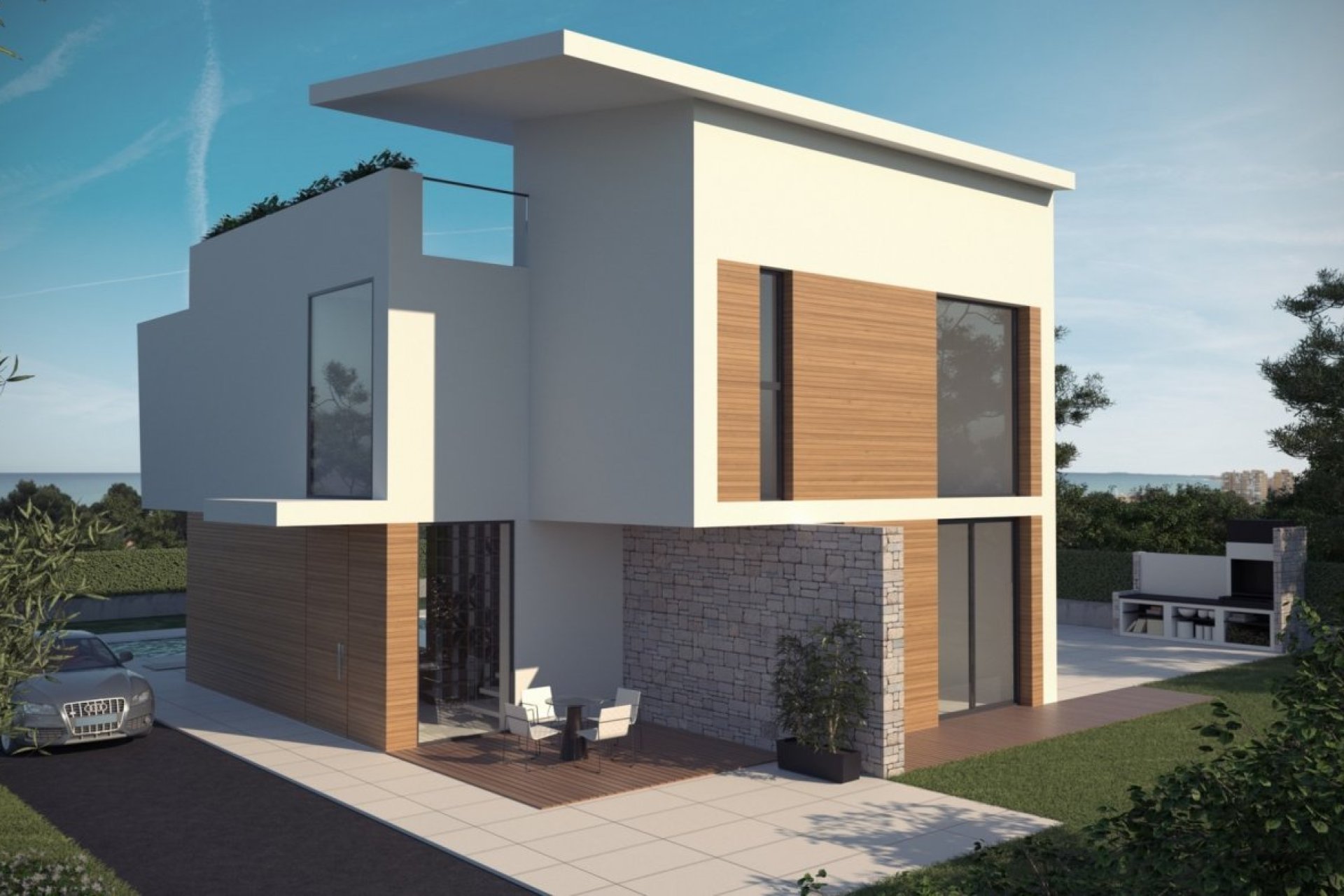 Nueva construcción  - Chalet Independiente - Orihuela Costa - Campoamor
