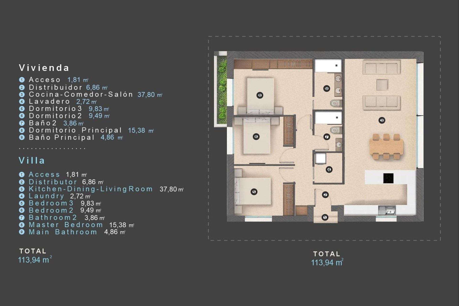 Nueva construcción  - Chalet Independiente - Orihuela Costa - Las Filipinas