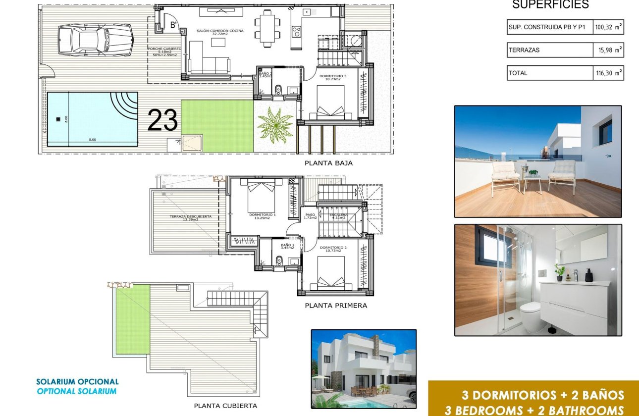 Nueva construcción  - Chalet Independiente - Orihuela - Vistabella Golf