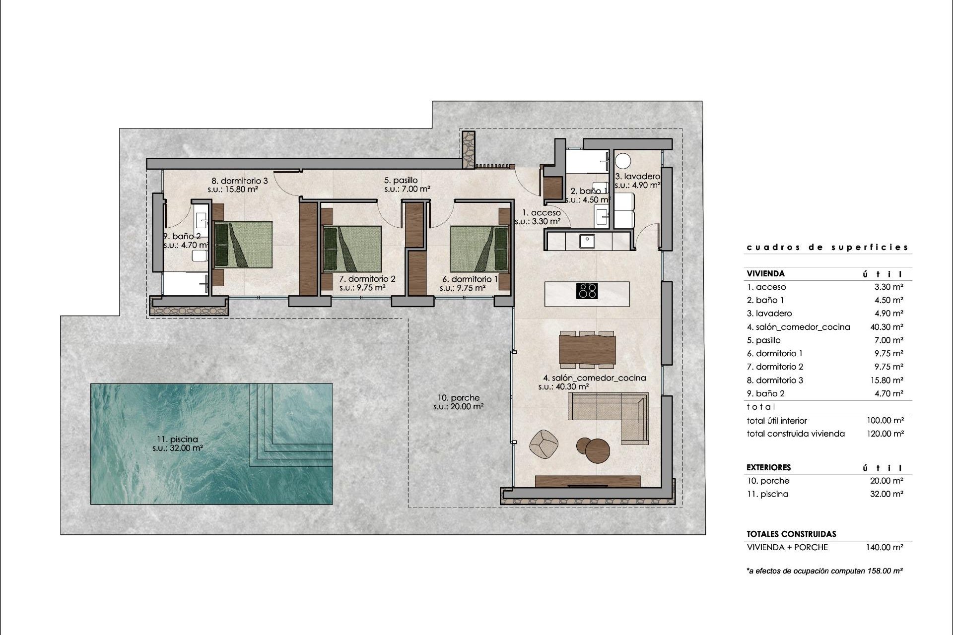 Nueva construcción  - Chalet Independiente - Pinoso - Lel