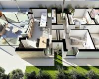 Nueva construcción  - Chalet Independiente - San Fulgencio - El Oasis