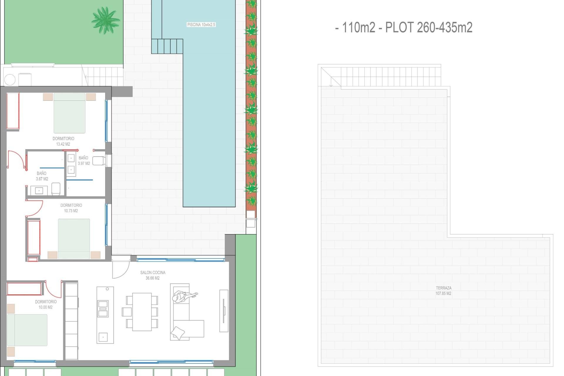Nueva construcción  - Chalet Independiente - San Javier - Parque del doce