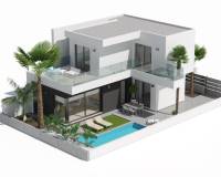 Nueva construcción  - Chalet Independiente - San Javier - Roda Golf