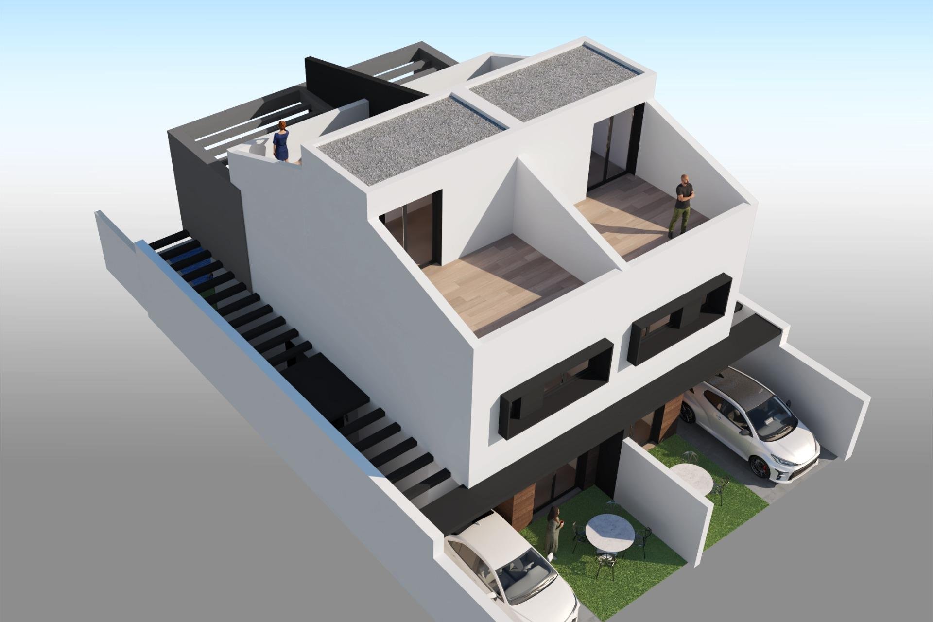 Nueva construcción  - Chalet Independiente - San Javier - Santiago de la Ribera