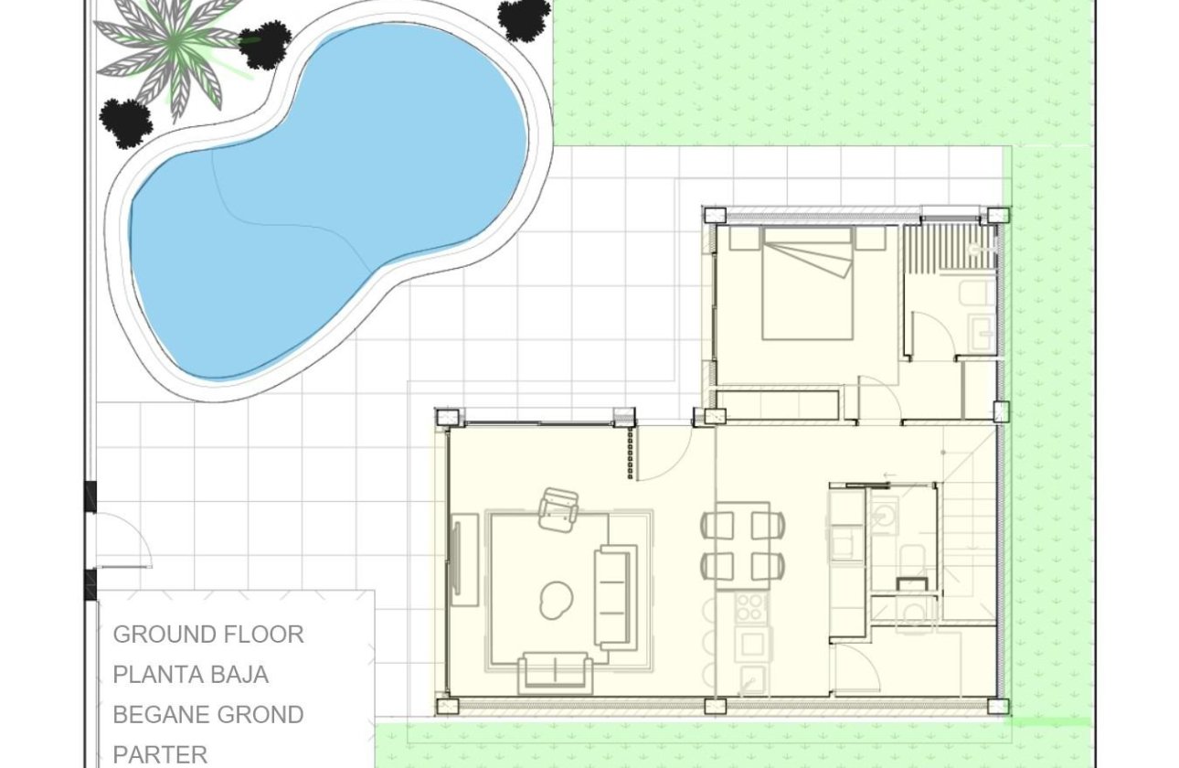 Nueva construcción  - Chalet Independiente - Torre Pacheco - Roldán