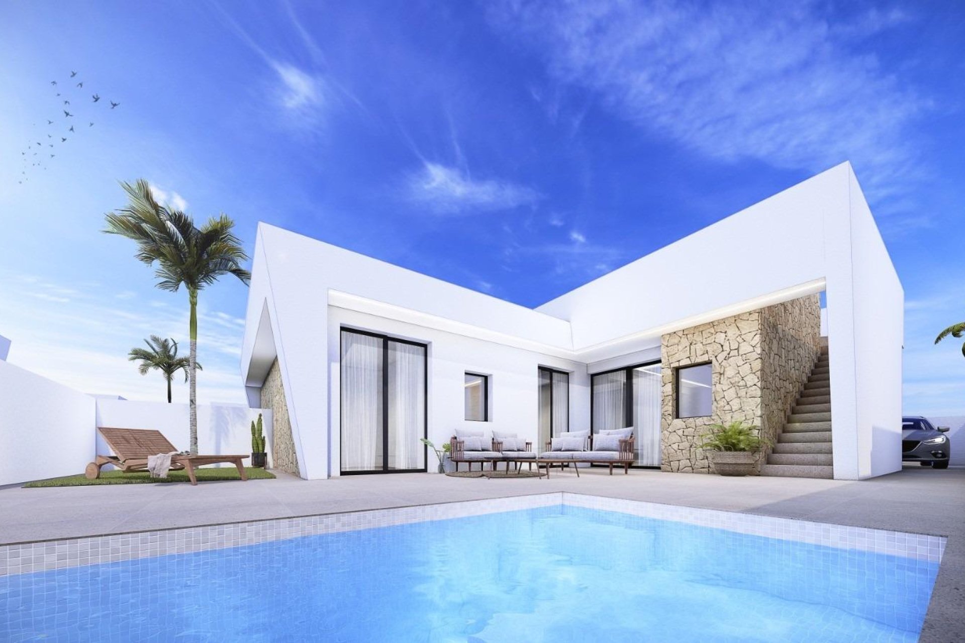 Nueva construcción  - Chalet Independiente - Torre Pacheco - Roldán