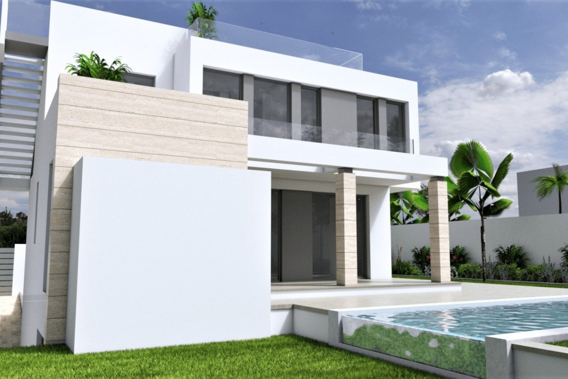Nueva construcción  - Chalet Independiente - Torrevieja - Aguas Nuevas