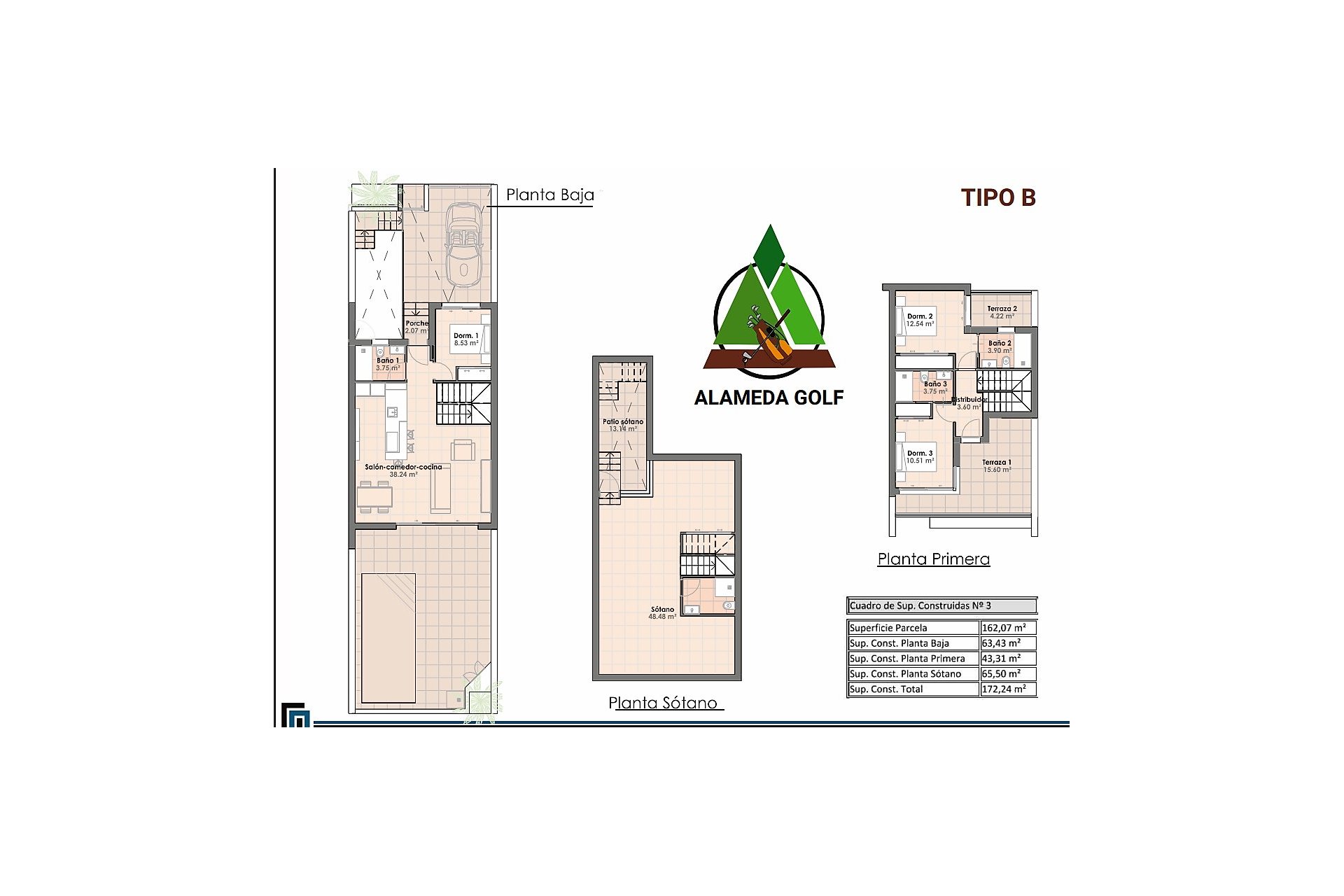 Nueva construcción  - Duplex - Algorfa