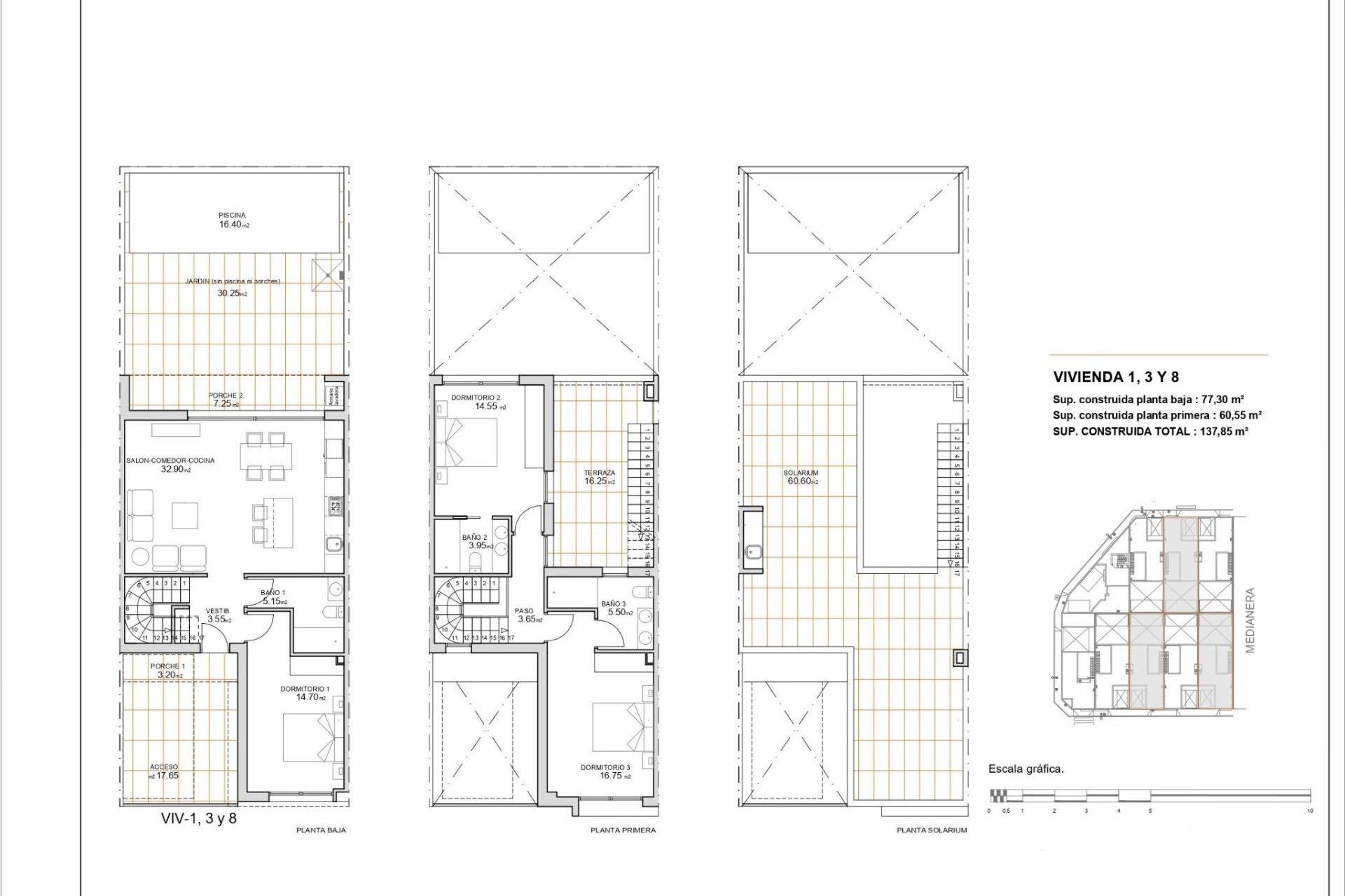 Nueva construcción  - Duplex - San Javier - pueblo